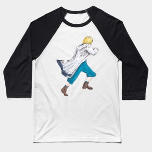 The Thirteenth Doctor Watercolour Baseball T-Shirt